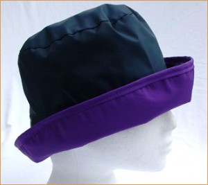Blue -Purple Reversible Showerprof Hat