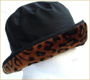 Black Wax Leopard Faux Fur Black Wax Leopard Faux Fur