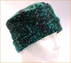 Emerald wool Fleck Beanie