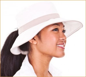 White & Camel UPF50+ Sun Hat