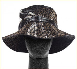 Avaline Brown Rain Proof Hat